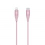 CELLY USBC - Lightning kabl u pink boji - slika 1