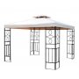CRAFTER Gazebo metalni dupli krov 300X300cm G1093 krem (140301209) - slika 1