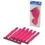 LOGILINK Čičak trakice za vezivanje kablova Velcro 500x20mm 10kom (Roze) - slika 3