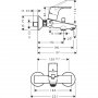 HANSGROHE Focus baterija za kadu - slika 2