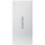 CANYON PB-106 Power bank 10000mAh Li-poly battery, White - slika 1