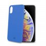 CELLY TPU futrola SHOCK za iPhone XS MAX u PLAVOJ boji - slika 1