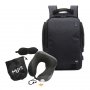 MOYE Trailblazer 17.3'' backpack dark blue O3 + Neck Pillow - slika 1