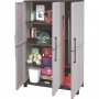 Artplast F100 plastični orman sivi 169x102x37 cm - slika 2