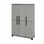 Artplast F100 plastični orman sivi 169x102x37 cm - slika 1