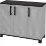 Artplast F100 B plastični orman sivi 90x102x37 cm - slika 1