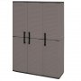Artplast E101 plastični orman tamnosivi 163x102x37cm - slika 1