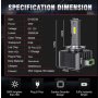 VELTEH Komplet Led sijalica D1S (0D1S04) - slika 2