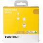 Pantone Micro USB kabl MC001 u ŽUTOJ boji - slika 2