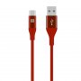 CELLY USB-C kabl u crvenoj boji - slika 1