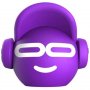 IDANCE Zvučnik Bluetooth Beat Dude Mini Purple - slika 1