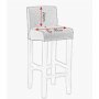AVATAR Barska stolica BH01GR-2 (19069) - slika 2
