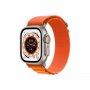 APPLE Watch Ultra Cellular, 49mm Titanium Case with Orange Alpine Loop - Medium ( mqfl3se/a) - slika 2