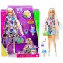 BARBIE Lutka Extra Puppe Flower Power HDJ45 - slika 1