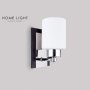 ALBA 6551 Zidna lampa 1*E27 Wenge - slika 1