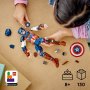 LEGO 76258 Kapetan Amerika – figura za gradnju - slika 2