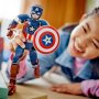 LEGO 76258 Kapetan Amerika – figura za gradnju - slika 3