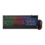 THERMALTAKE Tastatura + miš USB eSPORTS Challenger US RGB - slika 2