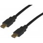 Assmann High Speed HDMI 4K with Ethernet, HDMI/HDMI M/M, 5m, pozlaćen (AK-330107-050-S) - slika 1