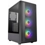 THERMALTAKE S200 TG ARGB Crno midi kuciste sa providnom stranicom - slika 1