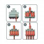 COMMEL Brza klema 1-5 0,2-2,5(4) mm2, 9 komada - slika 2