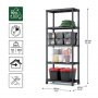 KETER Polica Plus 80/5 CU 241075 - slika 2