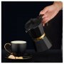 DAJAR DJ32726 džezva za espresso kafu 6 šoljica 300ml crna (DJ32726) - slika 2