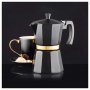 DAJAR DJ32726 džezva za espresso kafu 6 šoljica 300ml crna (DJ32726) - slika 3