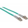 INTELLINET Optička vlakna, MM, LC/LC 50/125, OM3, 3m, Aqua - slika 2
