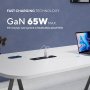 S-LINK SL-EC69 beli kućni punjač (adapter) za telefon USB A/USB C 65W/QC 18W - slika 2