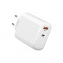 S-LINK SL-EC69 beli kućni punjač (adapter) za telefon USB A/USB C 65W/QC 18W - slika 4