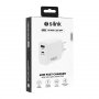 S-LINK SL-EC69 beli kućni punjač (adapter) za telefon USB A/USB C 65W/QC 18W - slika 1