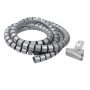 LOGILINK Spiralni držač za kablove 2.5m x 25mm srebrni (1476) - slika 1