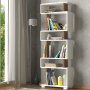 HANAH HOME Polica za knjige Blok White Walnut - slika 1