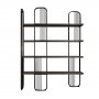 HANAH HOME Polica za knjige Sierra Black - slika 2