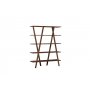 HANAH HOME Polica za knjige Perla Walnut - slika 4