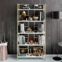 HANAH HOME Polica za knjige Tinleys Gold - slika 2
