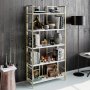 HANAH HOME Polica za knjige Tinleys Gold - slika 1