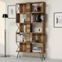 HANAH HOME Polica za knjige Extra Walnut - slika 2