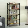 HANAH HOME Polica za knjige Athena v5 Metal - slika 2