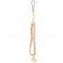 Guess Lančić za telefon 4G CHARM PINK - slika 1