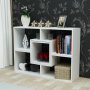 HANAH HOME Polica za knjige Beled White - slika 3