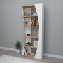 HANAH HOME Polica za knjige Selge Atlantic Pine White - slika 3