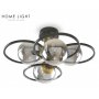 BBLINK Nalan19064 Luster 4*E27 Crna/Hrom - slika 1
