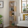 HANAH HOME Polica za knjige Piri Oak White - slika 1