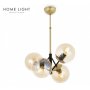 BBLINK LAOS 19500 luster 4*E27 Mesing/Crna - slika 1