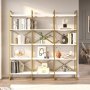 HANAH HOME Polica za knjige VG6 W - slika 2