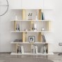 HANAH HOME Polica za knjige Jorin White Oak - slika 2