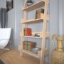 HANAH HOME Polica za knjige Only Light Oak - slika 2