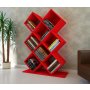 HANAH HOME Polica za knjige Kumsal Red - slika 1